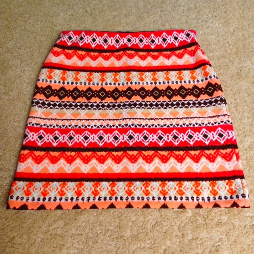 Forever 21 multicolor mini skirt